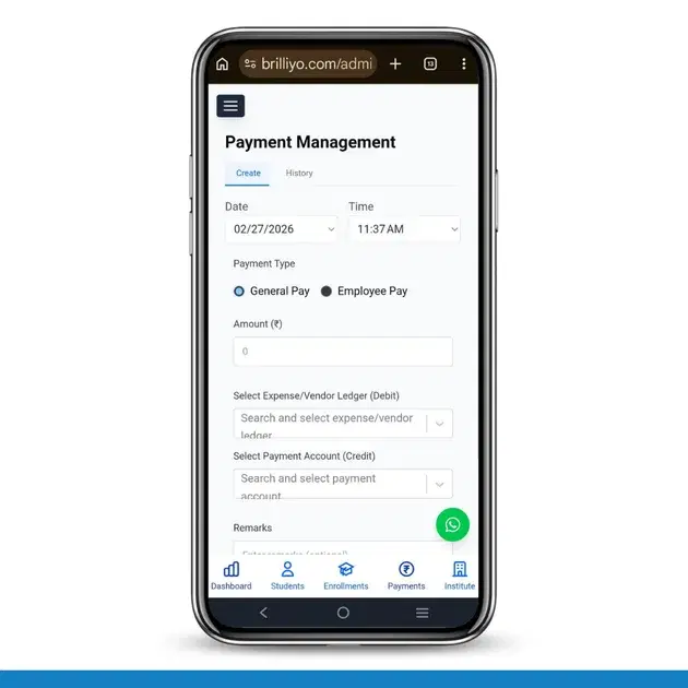 Transaction Feature – Payment Management